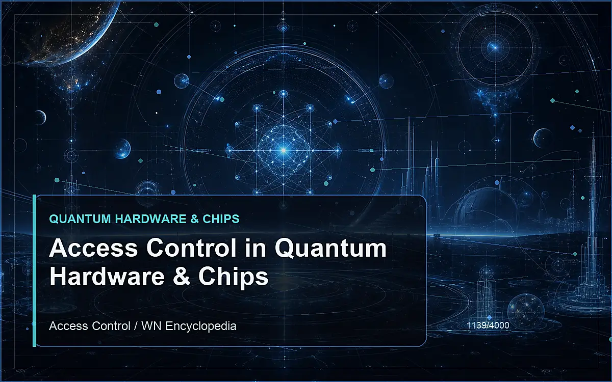 AI-generated encyclopedia reference image for Access Control in Quantum Hardware & Chips