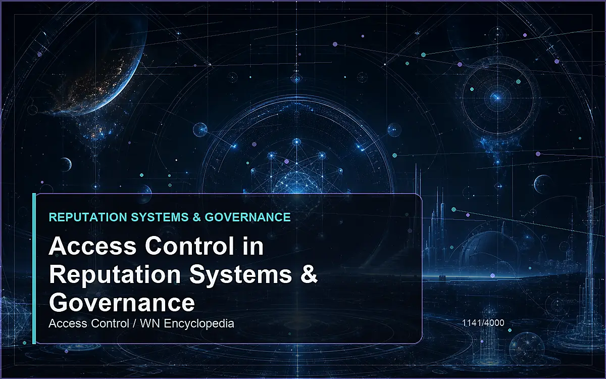 AI-generated encyclopedia reference image for Access Control in Reputation Systems & Governance