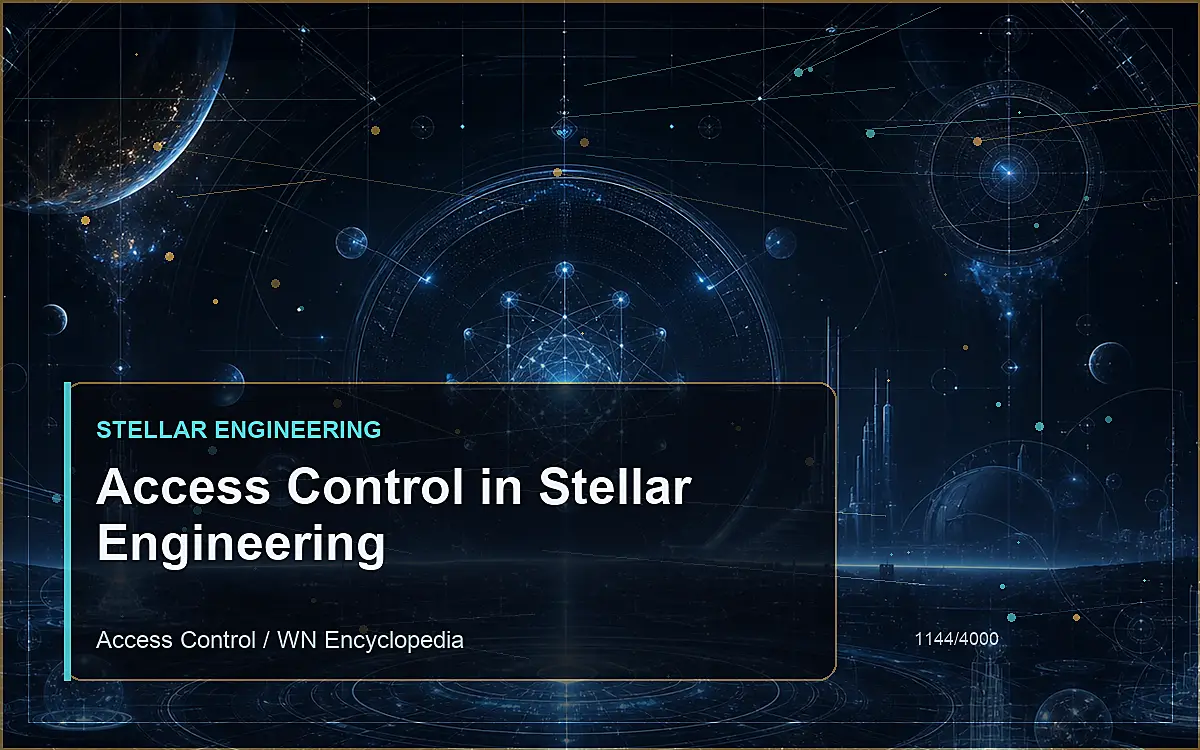 AI-generated encyclopedia reference image for Access Control in Stellar Engineering