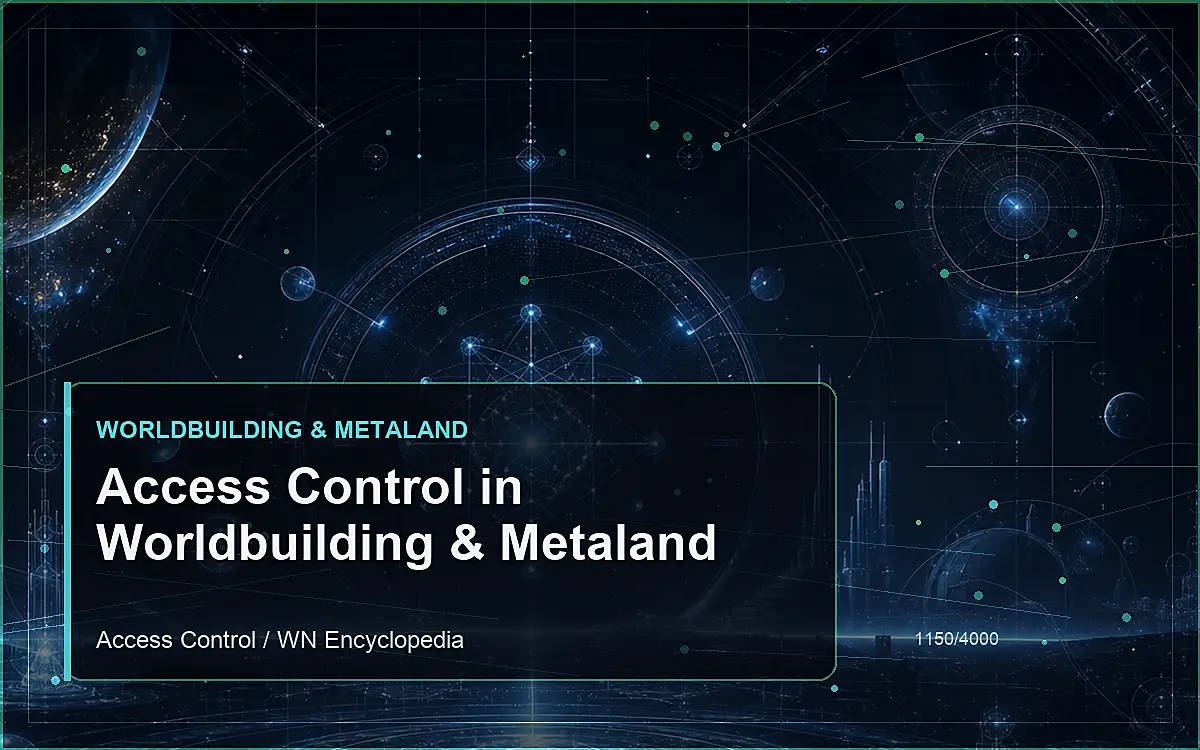 AI-generated encyclopedia reference image for Access Control in Worldbuilding & Metaland