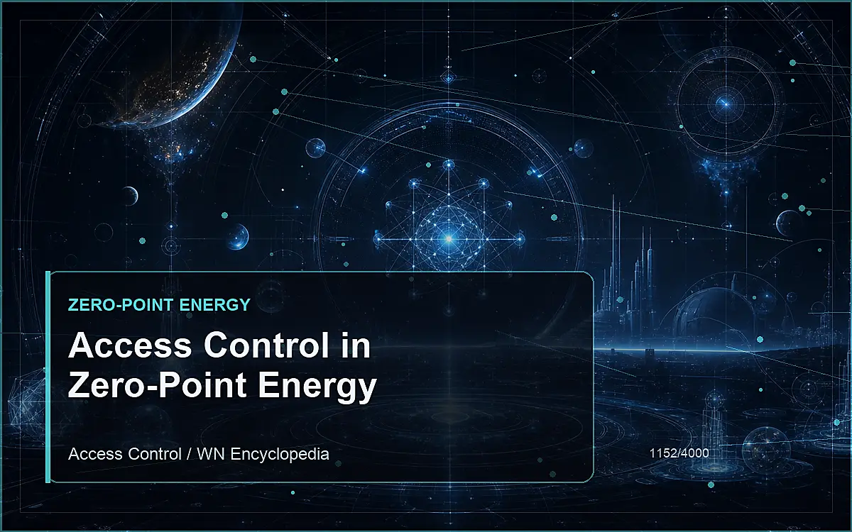 AI-generated encyclopedia reference image for Access Control in Zero-Point Energy
