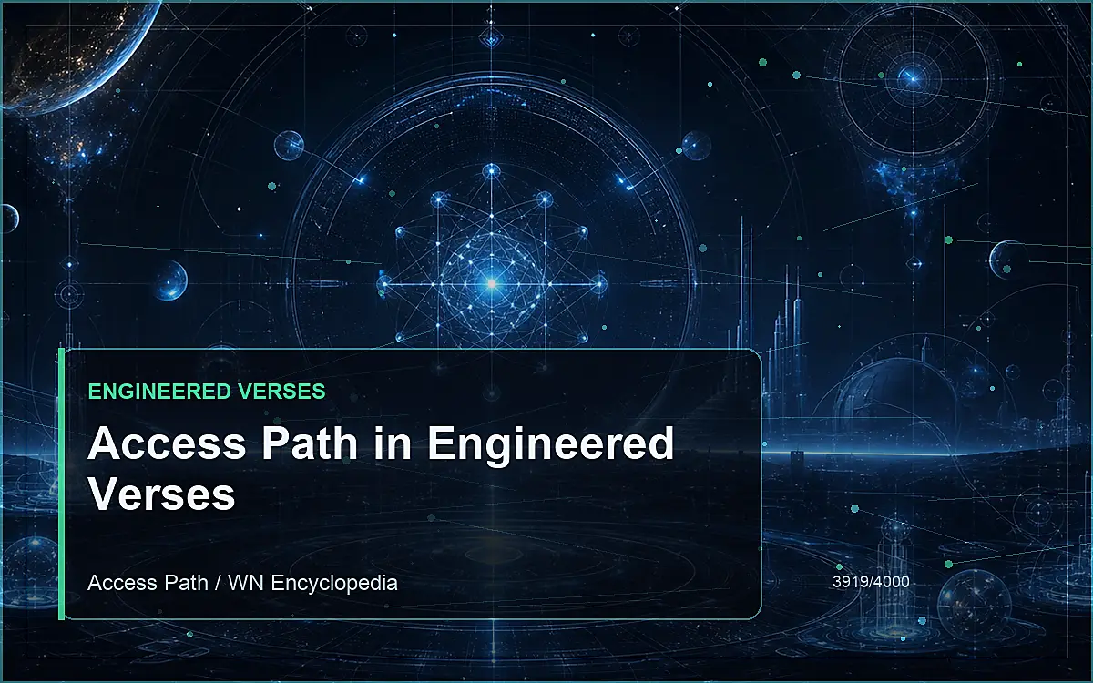 AI-generated encyclopedia reference image for Access Path in Engineered Verses