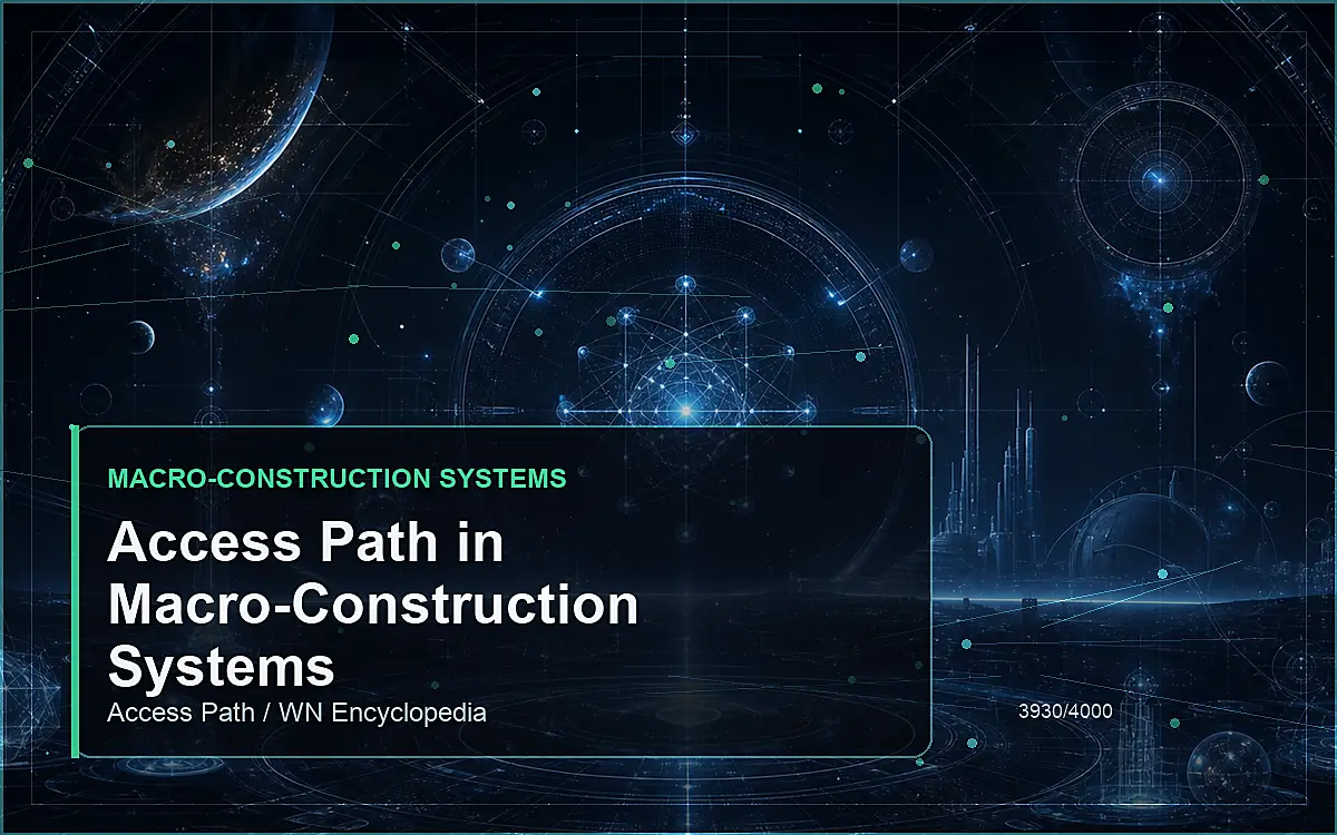 AI-generated encyclopedia reference image for Access Path in Macro-Construction Systems