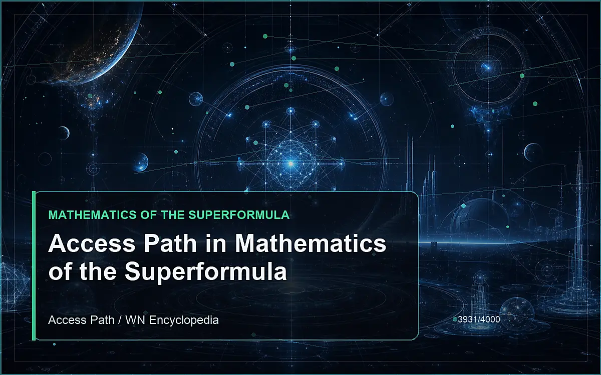 AI-generated encyclopedia reference image for Access Path in Mathematics of the Superformula