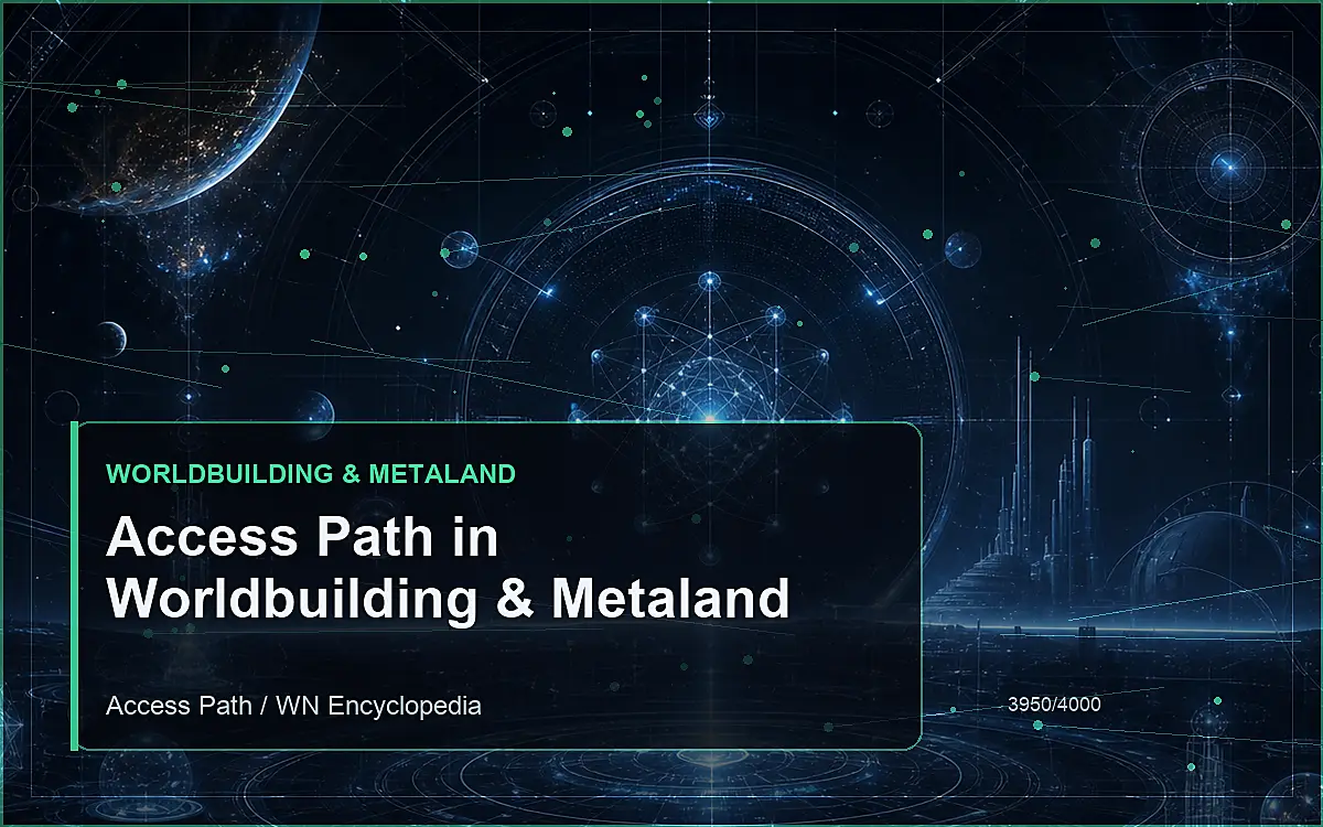 AI-generated encyclopedia reference image for Access Path in Worldbuilding & Metaland