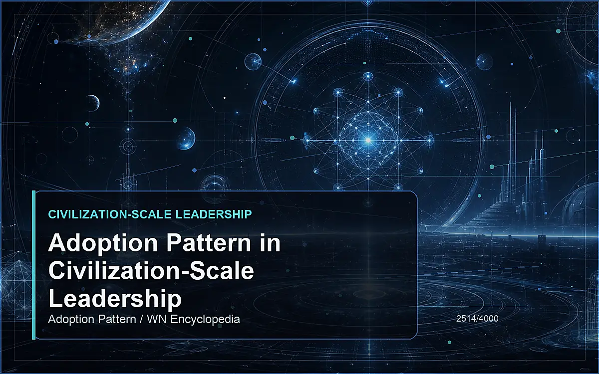 AI-generated encyclopedia reference image for Adoption Pattern in Civilization-Scale Leadership