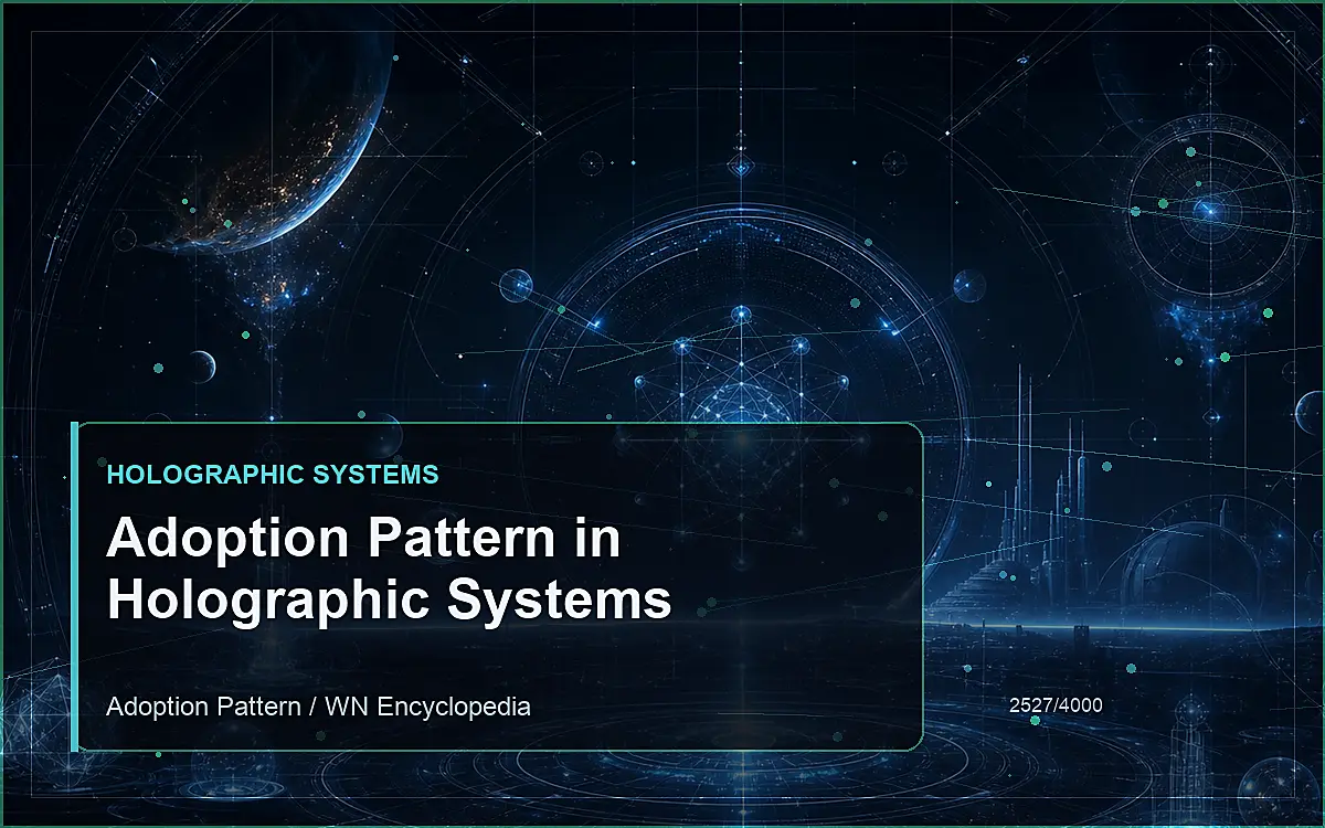 AI-generated encyclopedia reference image for Adoption Pattern in Holographic Systems