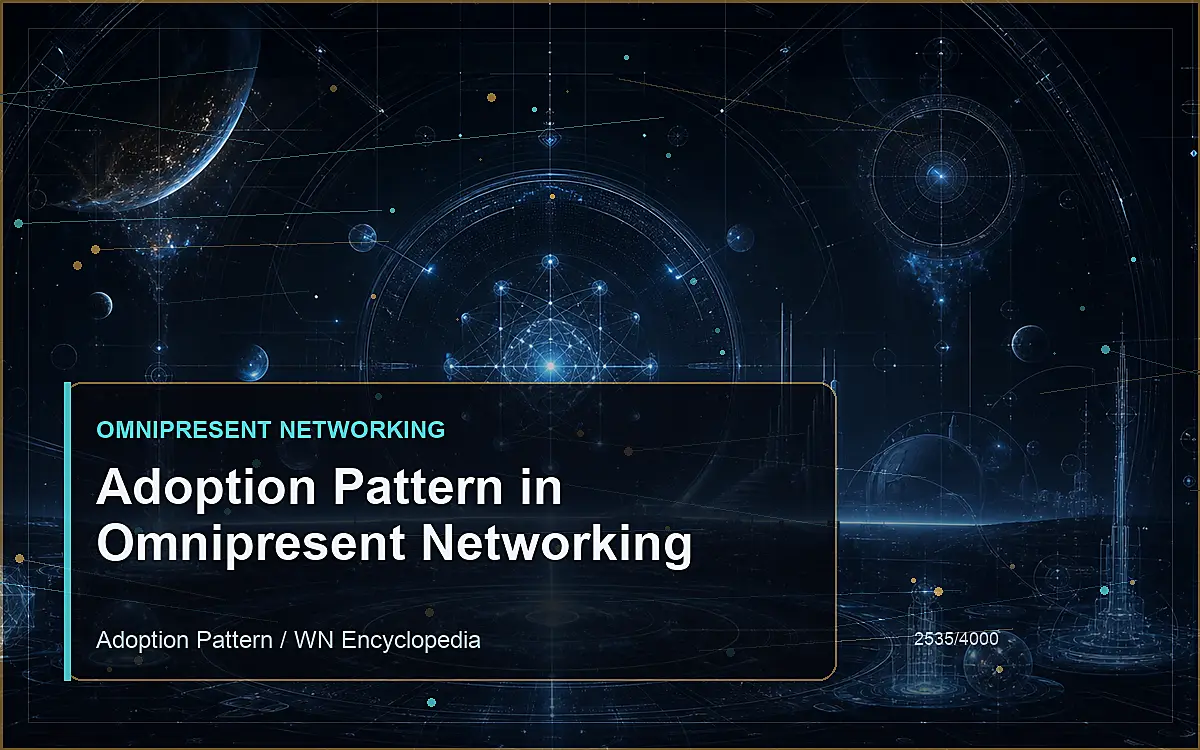 AI-generated encyclopedia reference image for Adoption Pattern in Omnipresent Networking