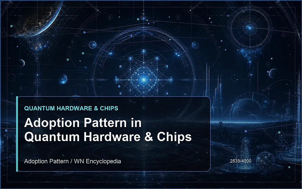 AI-generated encyclopedia reference image for Adoption Pattern in Quantum Hardware & Chips