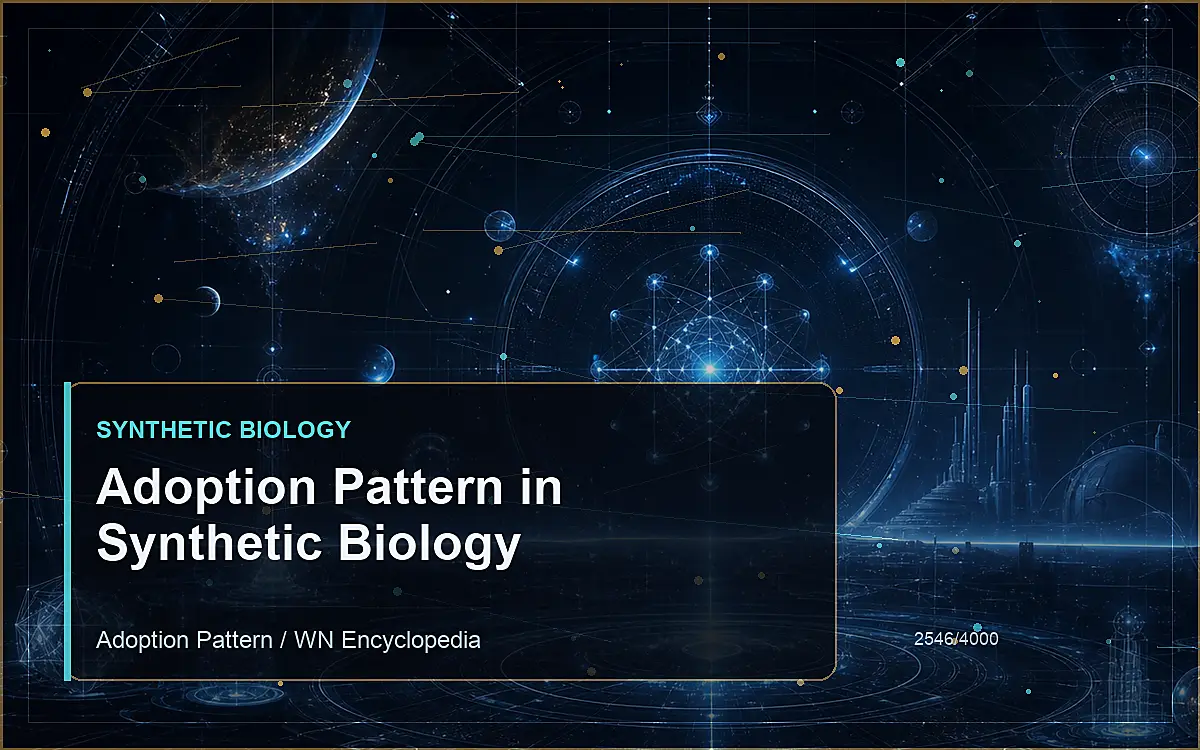 AI-generated encyclopedia reference image for Adoption Pattern in Synthetic Biology