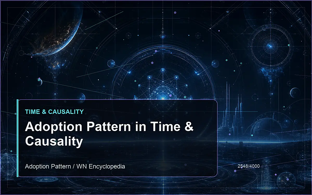 AI-generated encyclopedia reference image for Adoption Pattern in Time & Causality
