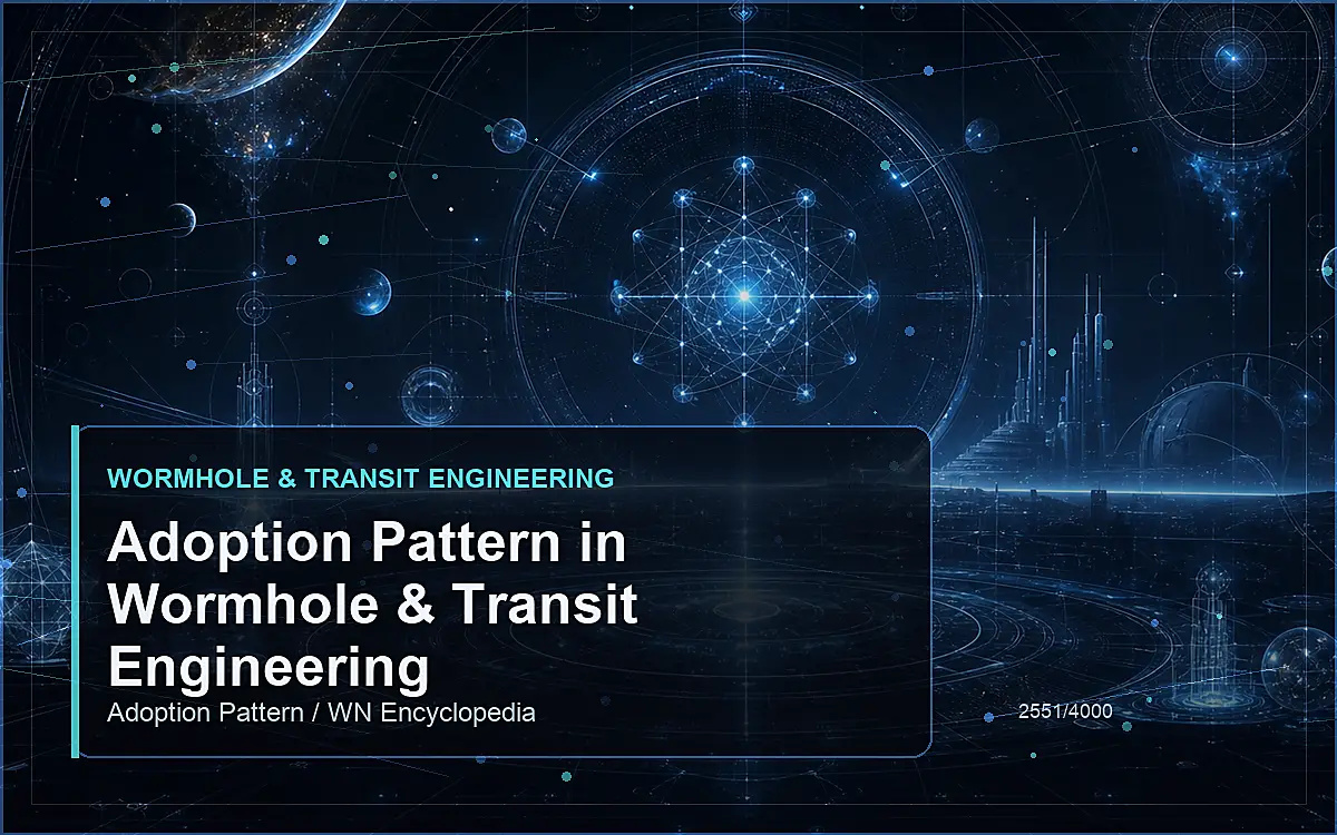 AI-generated encyclopedia reference image for Adoption Pattern in Wormhole & Transit Engineering