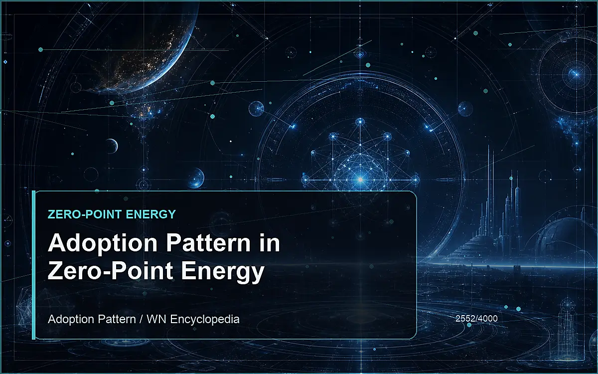 AI-generated encyclopedia reference image for Adoption Pattern in Zero-Point Energy
