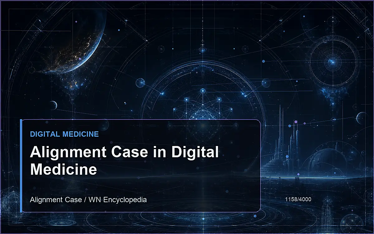 AI-generated encyclopedia reference image for Alignment Case in Digital Medicine