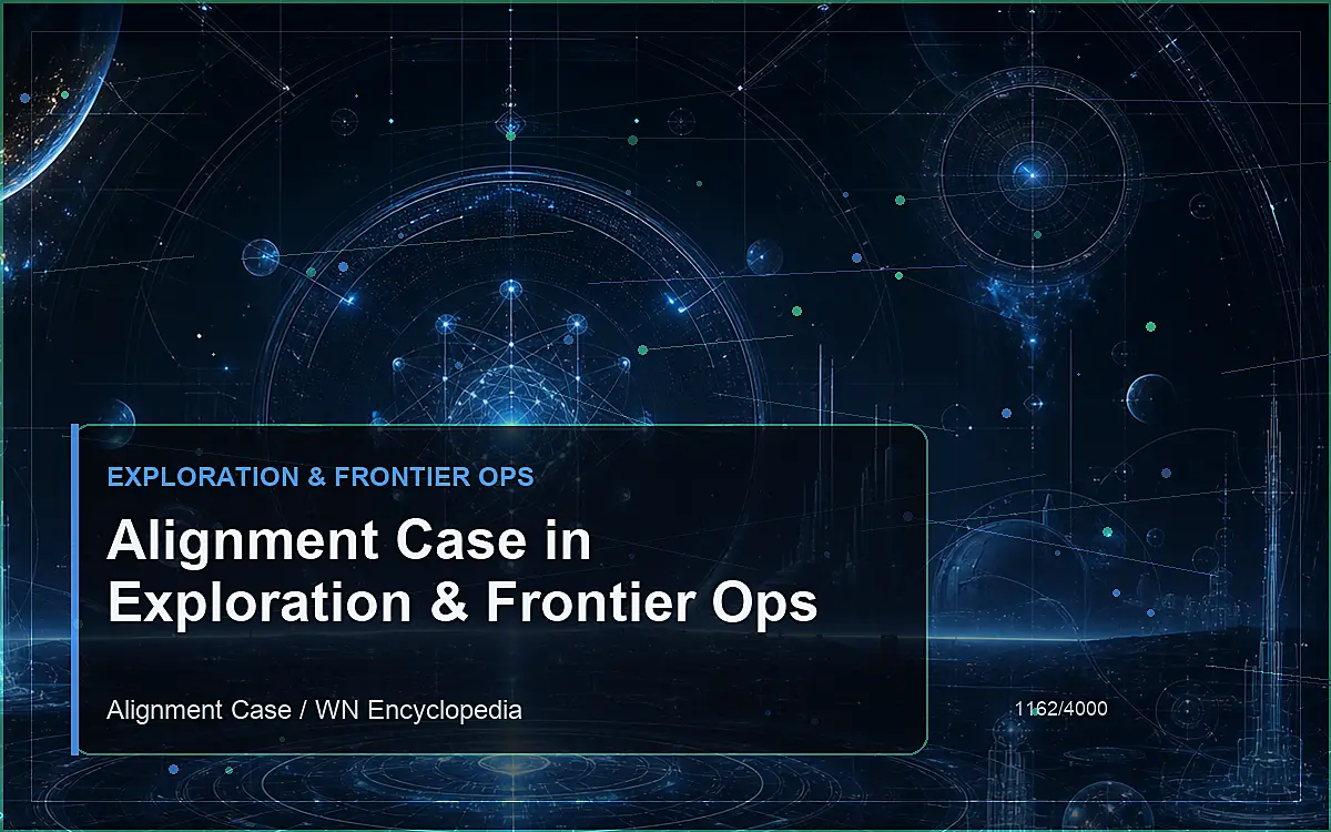AI-generated encyclopedia reference image for Alignment Case in Exploration & Frontier Ops