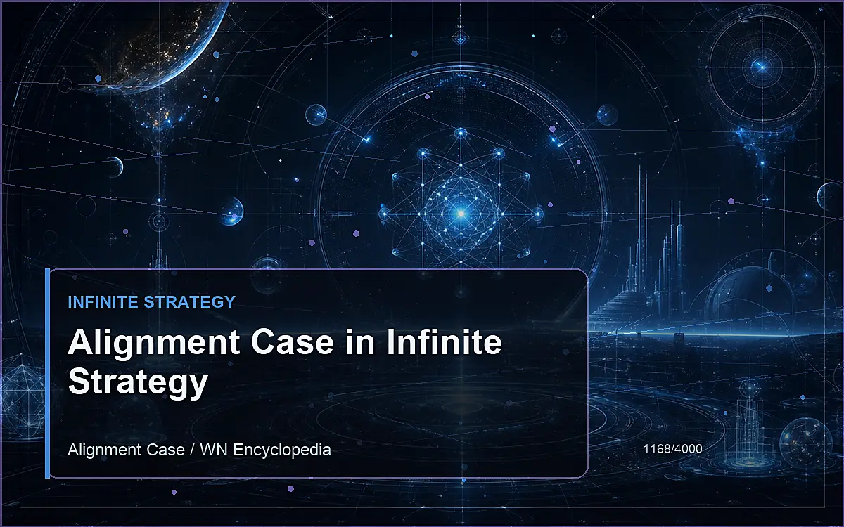 AI-generated encyclopedia reference image for Alignment Case in Infinite Strategy