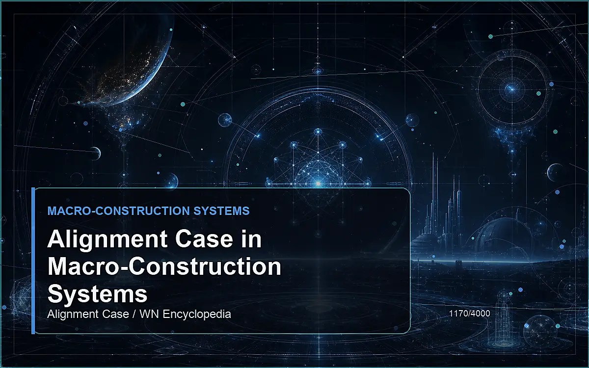 AI-generated encyclopedia reference image for Alignment Case in Macro-Construction Systems