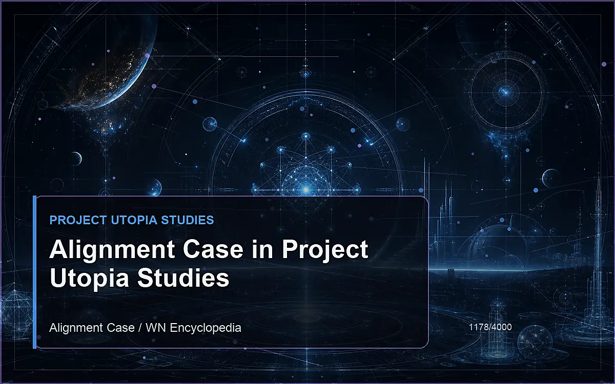 AI-generated encyclopedia reference image for Alignment Case in Project Utopia Studies
