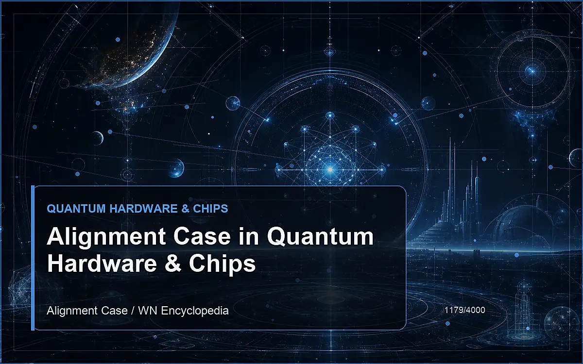 AI-generated encyclopedia reference image for Alignment Case in Quantum Hardware & Chips