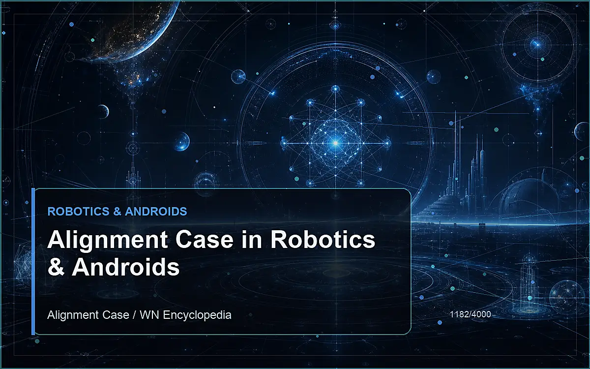 AI-generated encyclopedia reference image for Alignment Case in Robotics & Androids