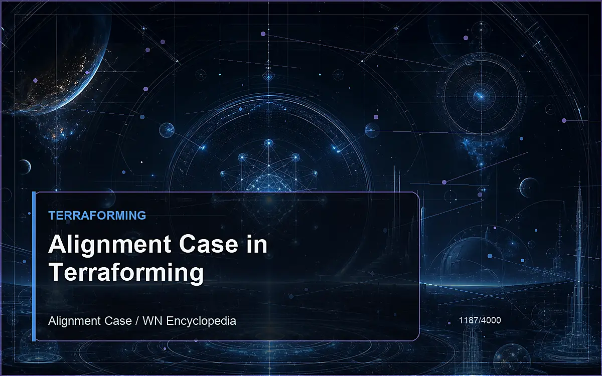 AI-generated encyclopedia reference image for Alignment Case in Terraforming