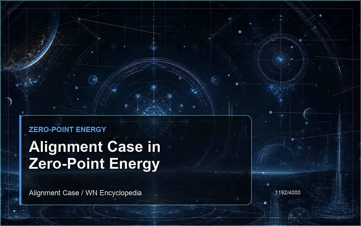 AI-generated encyclopedia reference image for Alignment Case in Zero-Point Energy