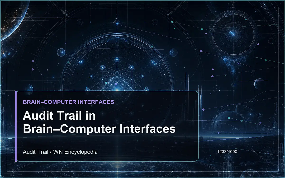 AI-generated encyclopedia reference image for Audit Trail in Brain–Computer Interfaces