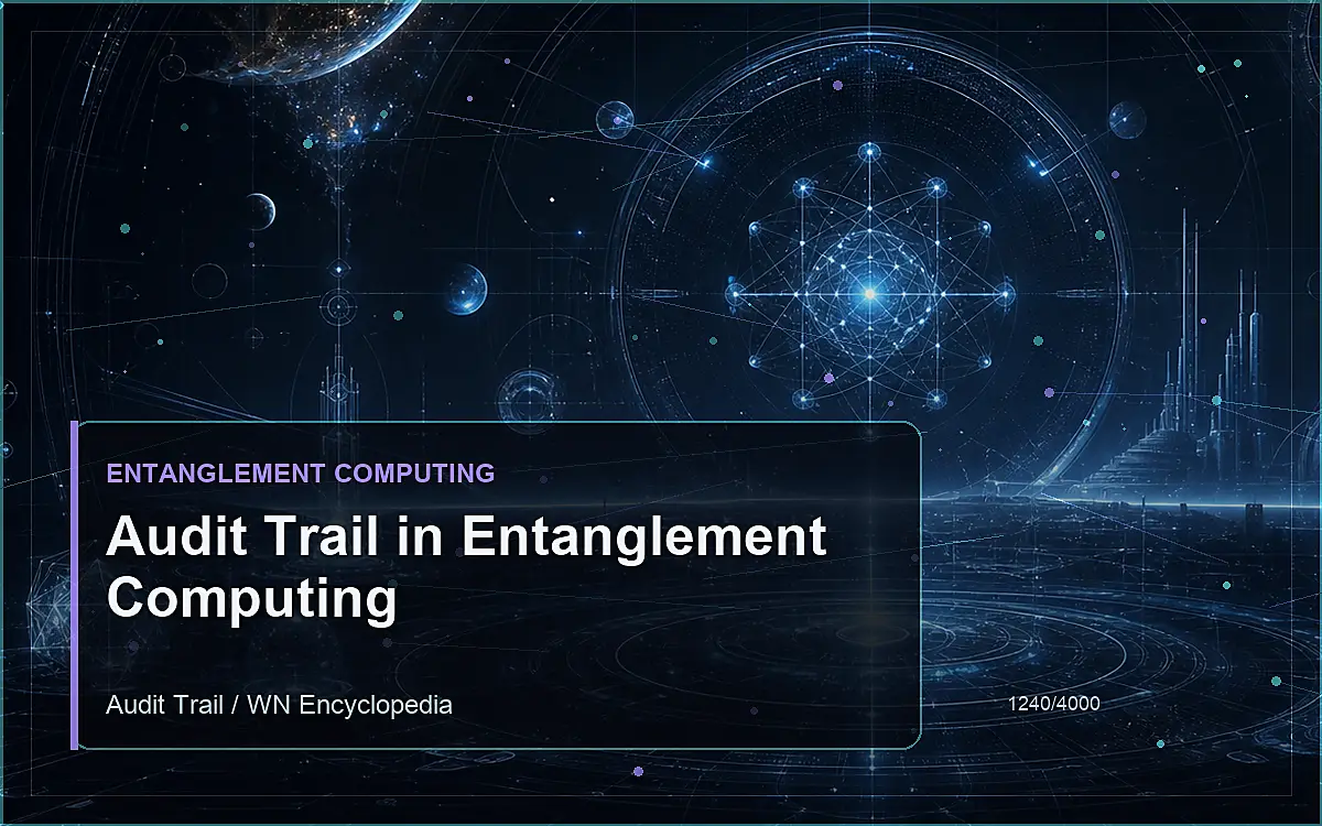 AI-generated encyclopedia reference image for Audit Trail in Entanglement Computing