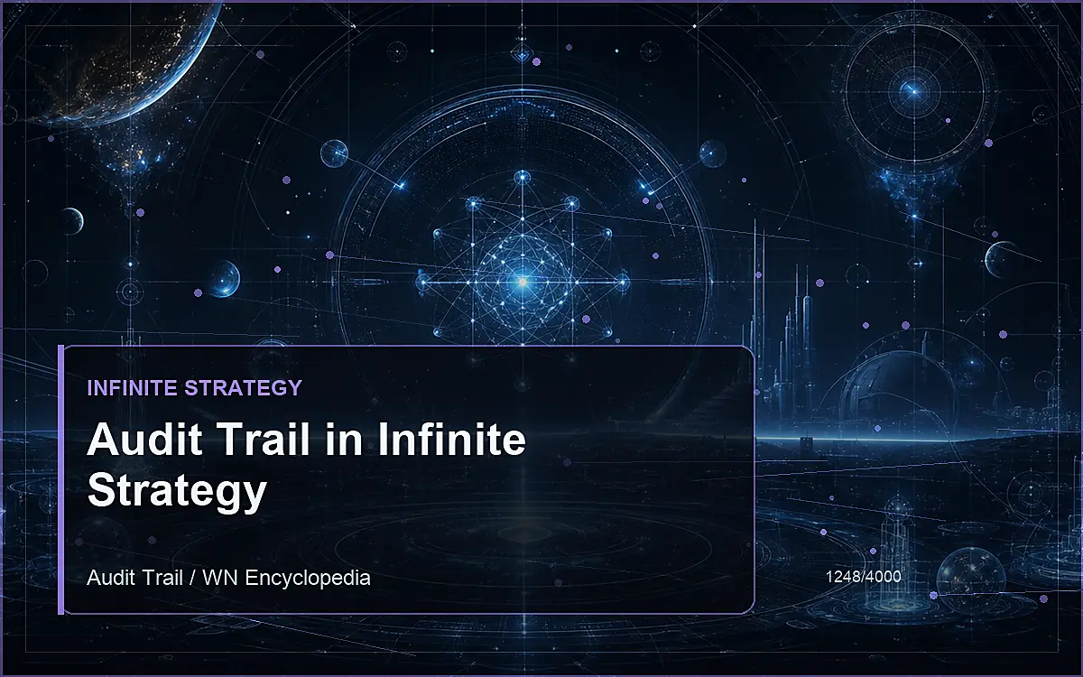 AI-generated encyclopedia reference image for Audit Trail in Infinite Strategy