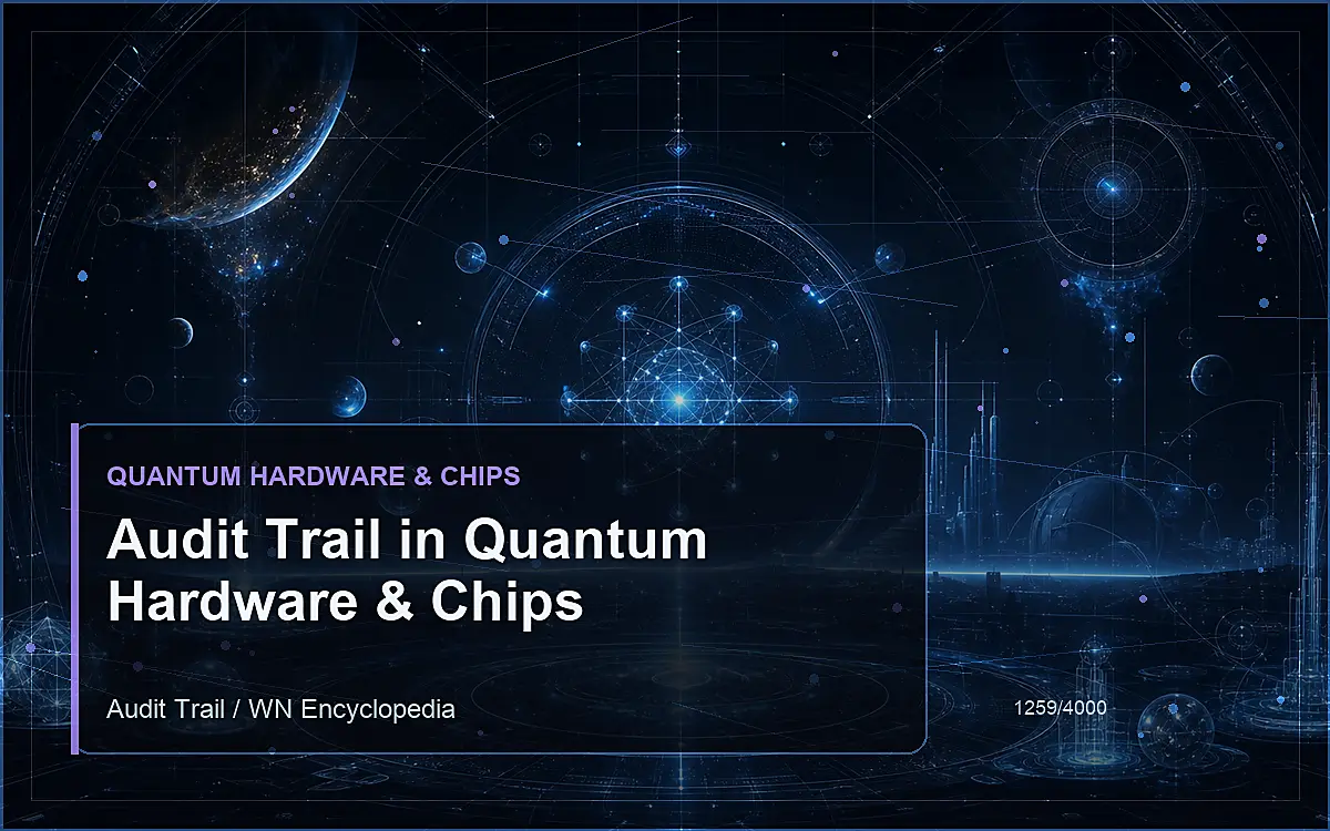 AI-generated encyclopedia reference image for Audit Trail in Quantum Hardware & Chips