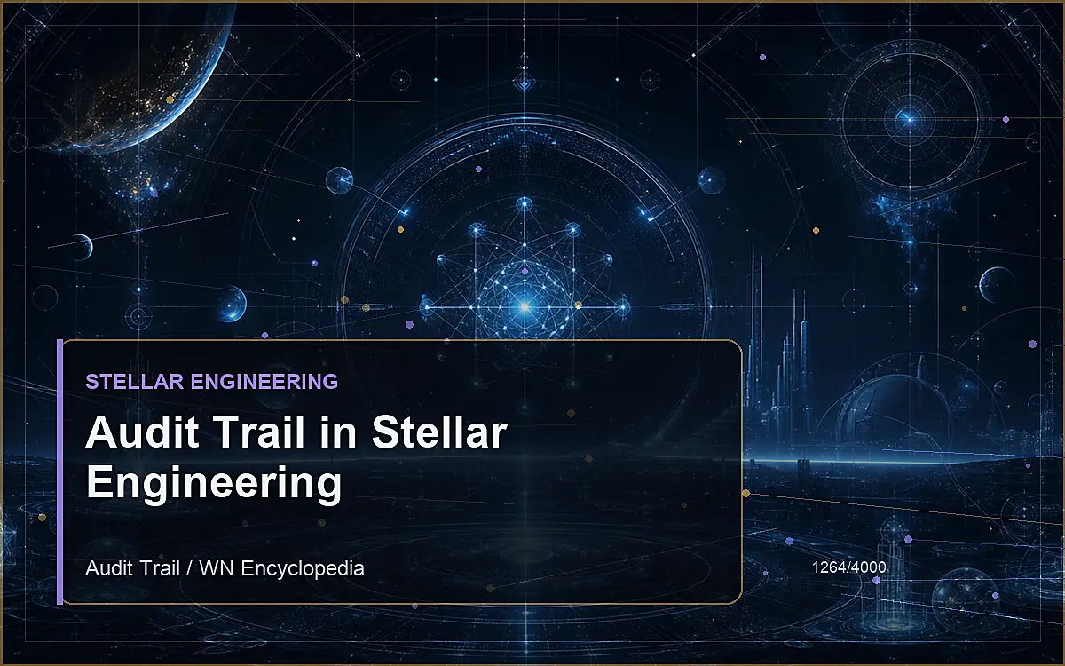 AI-generated encyclopedia reference image for Audit Trail in Stellar Engineering