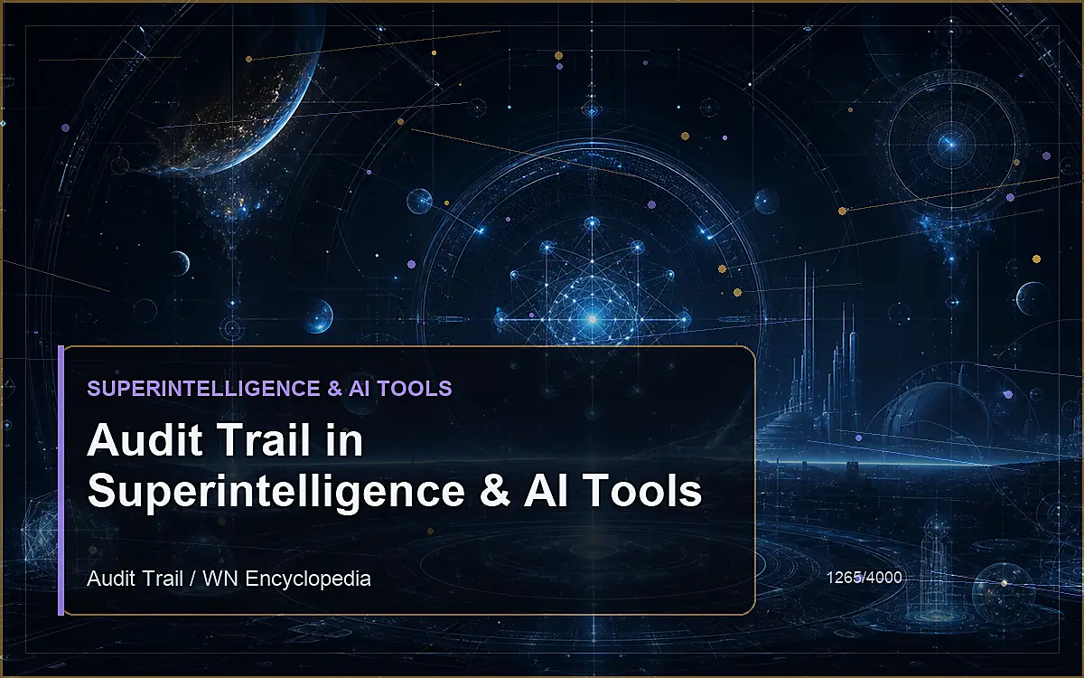 AI-generated encyclopedia reference image for Audit Trail in Superintelligence & AI Tools