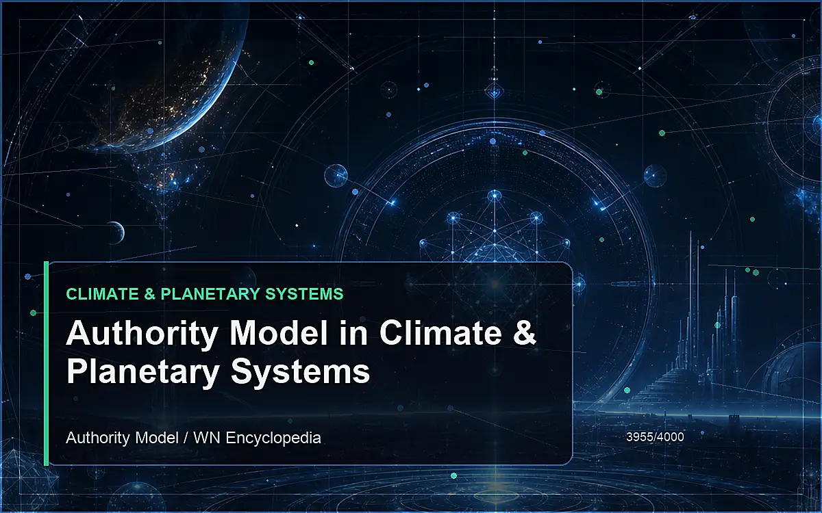 AI-generated encyclopedia reference image for Authority Model in Climate & Planetary Systems