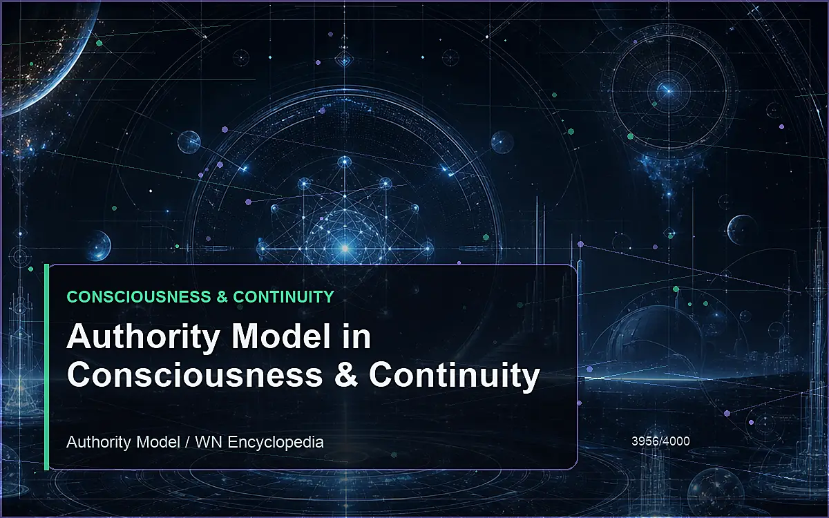 AI-generated encyclopedia reference image for Authority Model in Consciousness & Continuity
