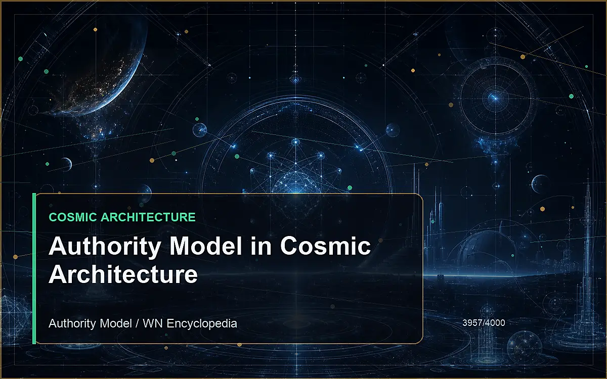 AI-generated encyclopedia reference image for Authority Model in Cosmic Architecture