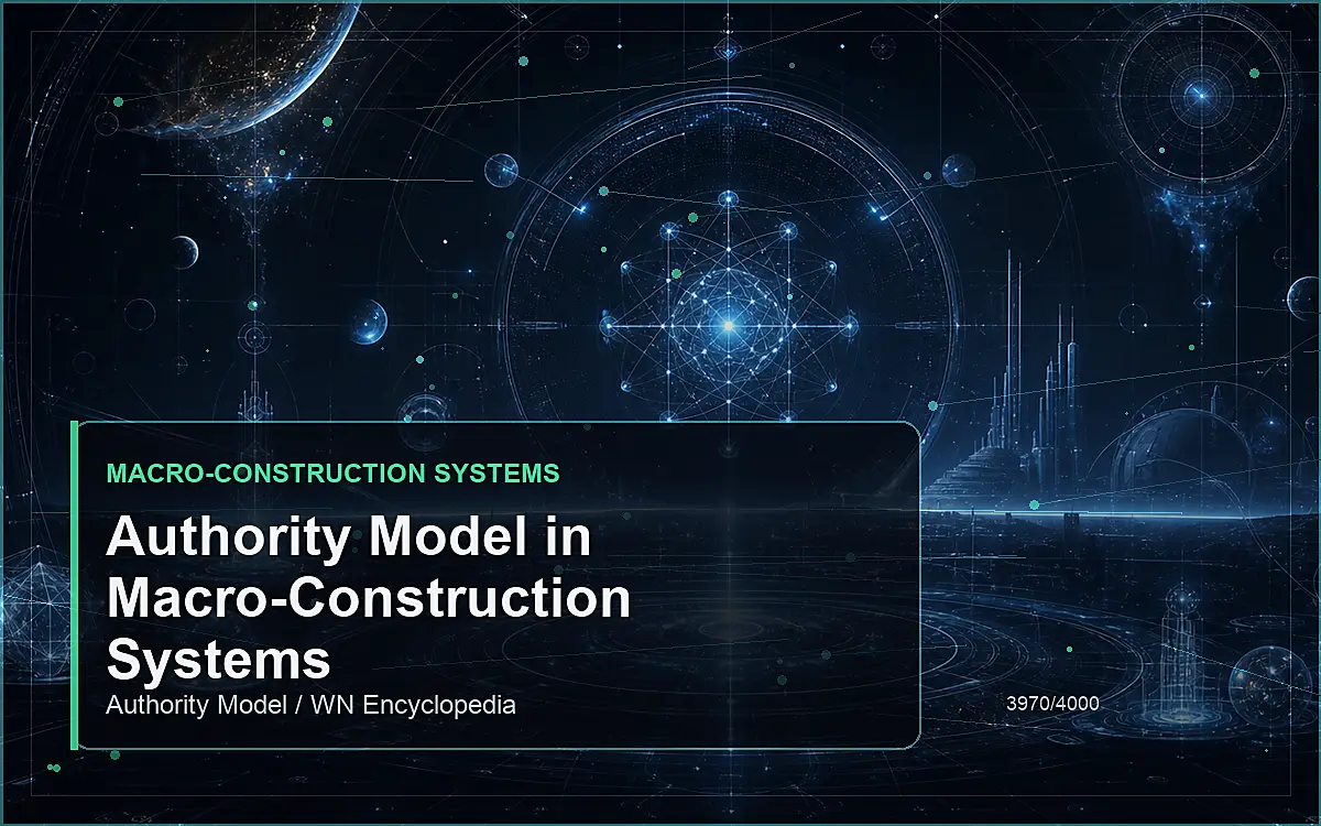 AI-generated encyclopedia reference image for Authority Model in Macro-Construction Systems