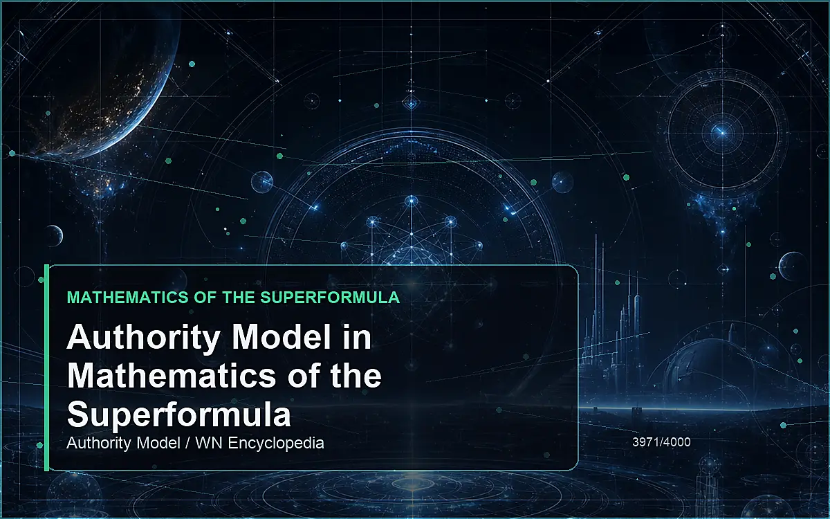 AI-generated encyclopedia reference image for Authority Model in Mathematics of the Superformula