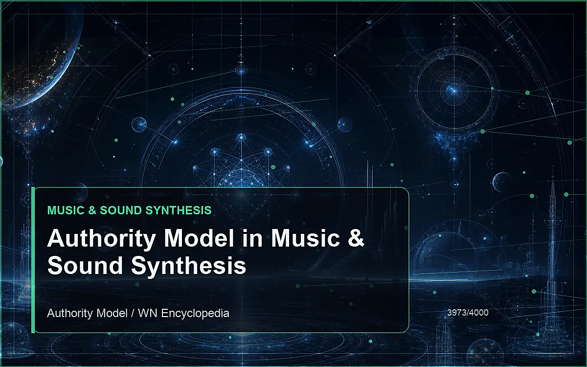 AI-generated encyclopedia reference image for Authority Model in Music & Sound Synthesis