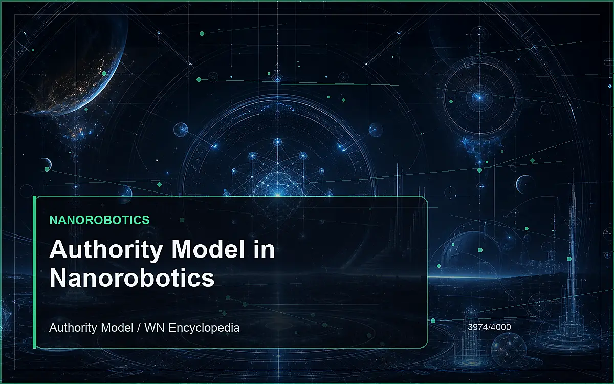 AI-generated encyclopedia reference image for Authority Model in Nanorobotics