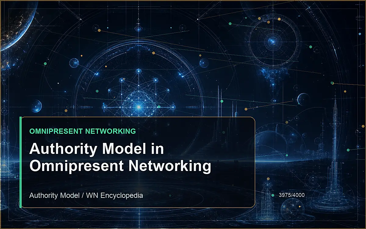AI-generated encyclopedia reference image for Authority Model in Omnipresent Networking