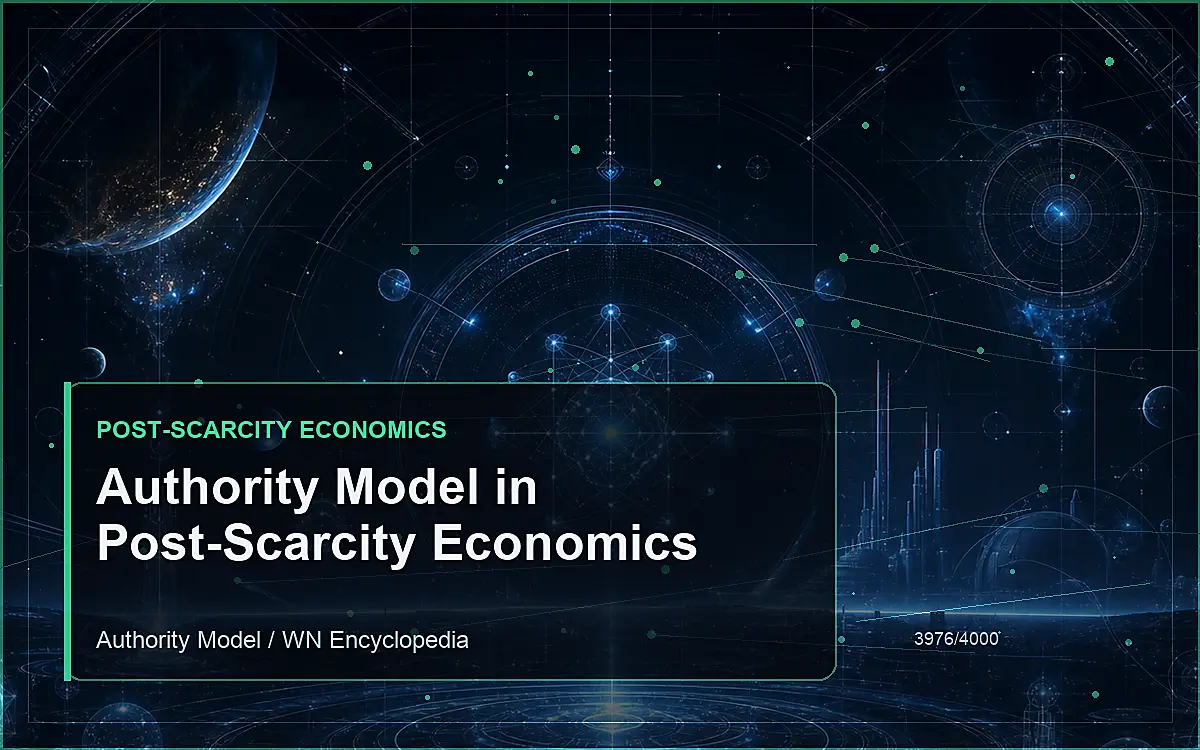 AI-generated encyclopedia reference image for Authority Model in Post-Scarcity Economics