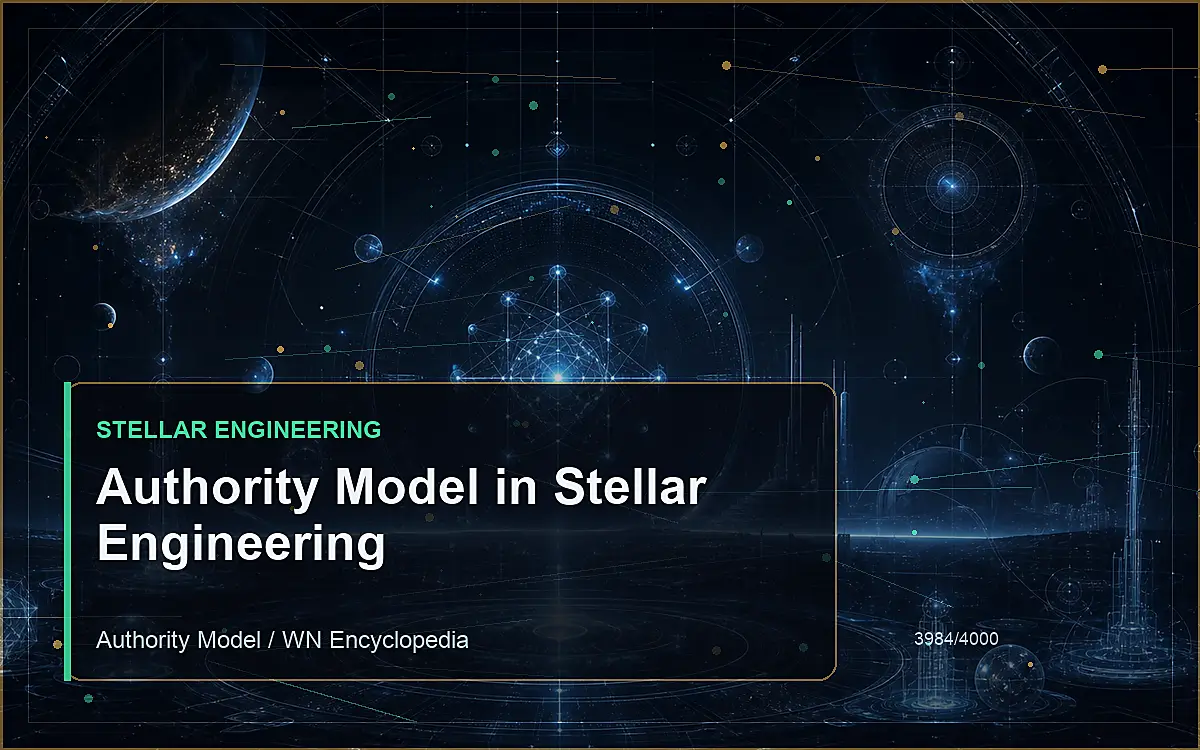 AI-generated encyclopedia reference image for Authority Model in Stellar Engineering