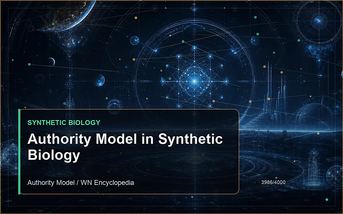 AI-generated encyclopedia reference image for Authority Model in Synthetic Biology