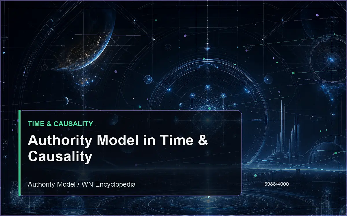 AI-generated encyclopedia reference image for Authority Model in Time & Causality