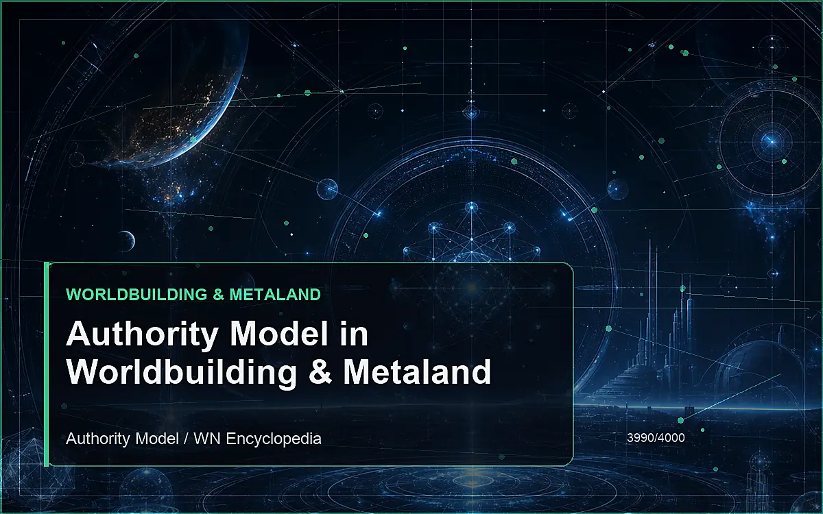 AI-generated encyclopedia reference image for Authority Model in Worldbuilding & Metaland