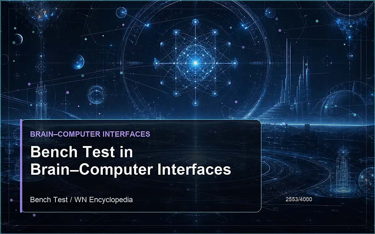 AI-generated encyclopedia reference image for Bench Test in Brain–Computer Interfaces