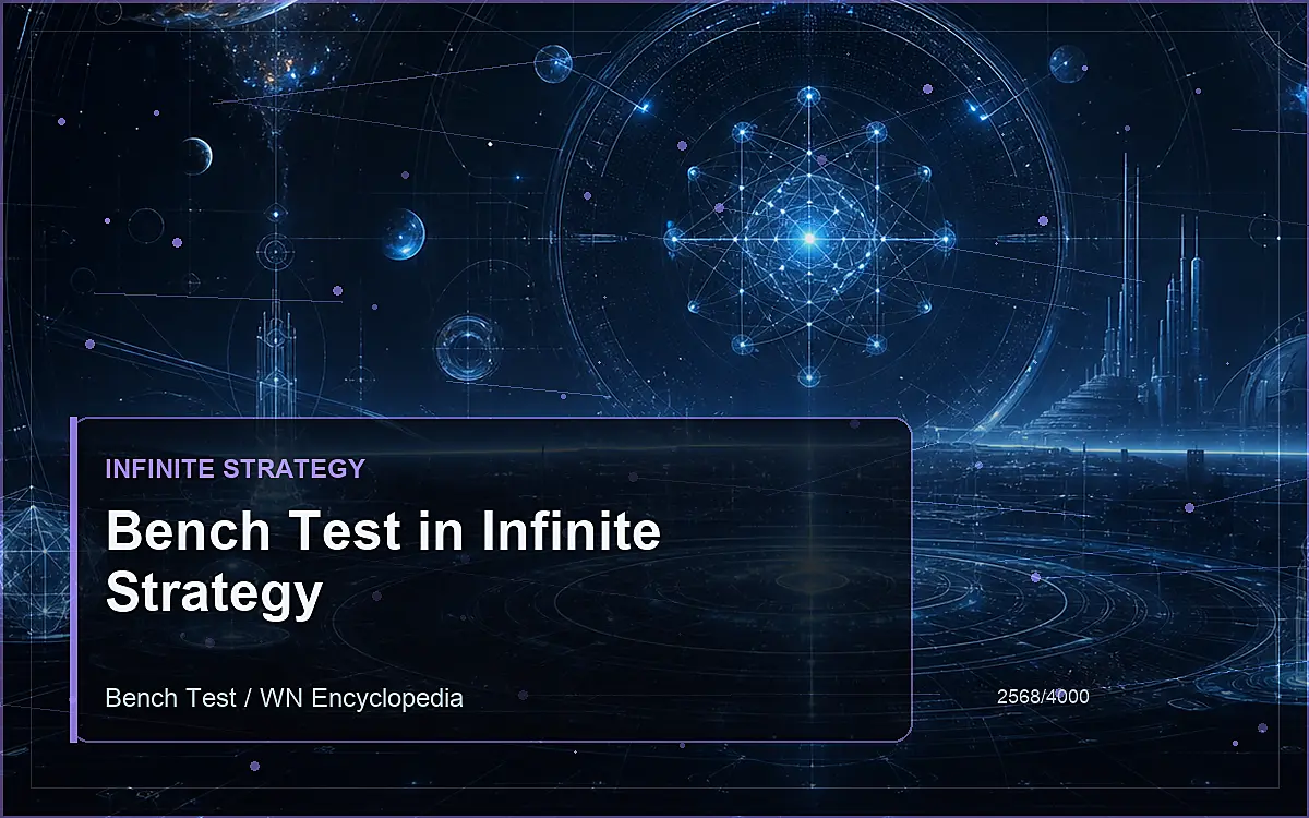 AI-generated encyclopedia reference image for Bench Test in Infinite Strategy