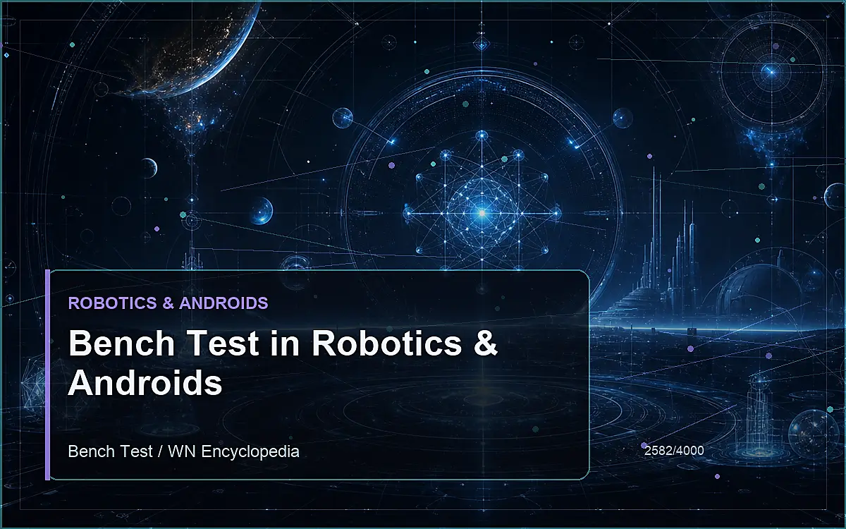 AI-generated encyclopedia reference image for Bench Test in Robotics & Androids