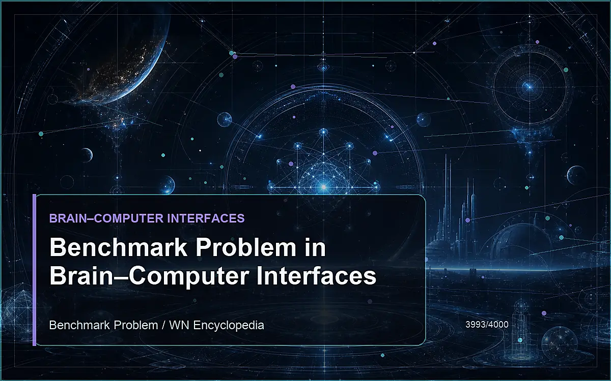 AI-generated encyclopedia reference image for Benchmark Problem in Brain–Computer Interfaces