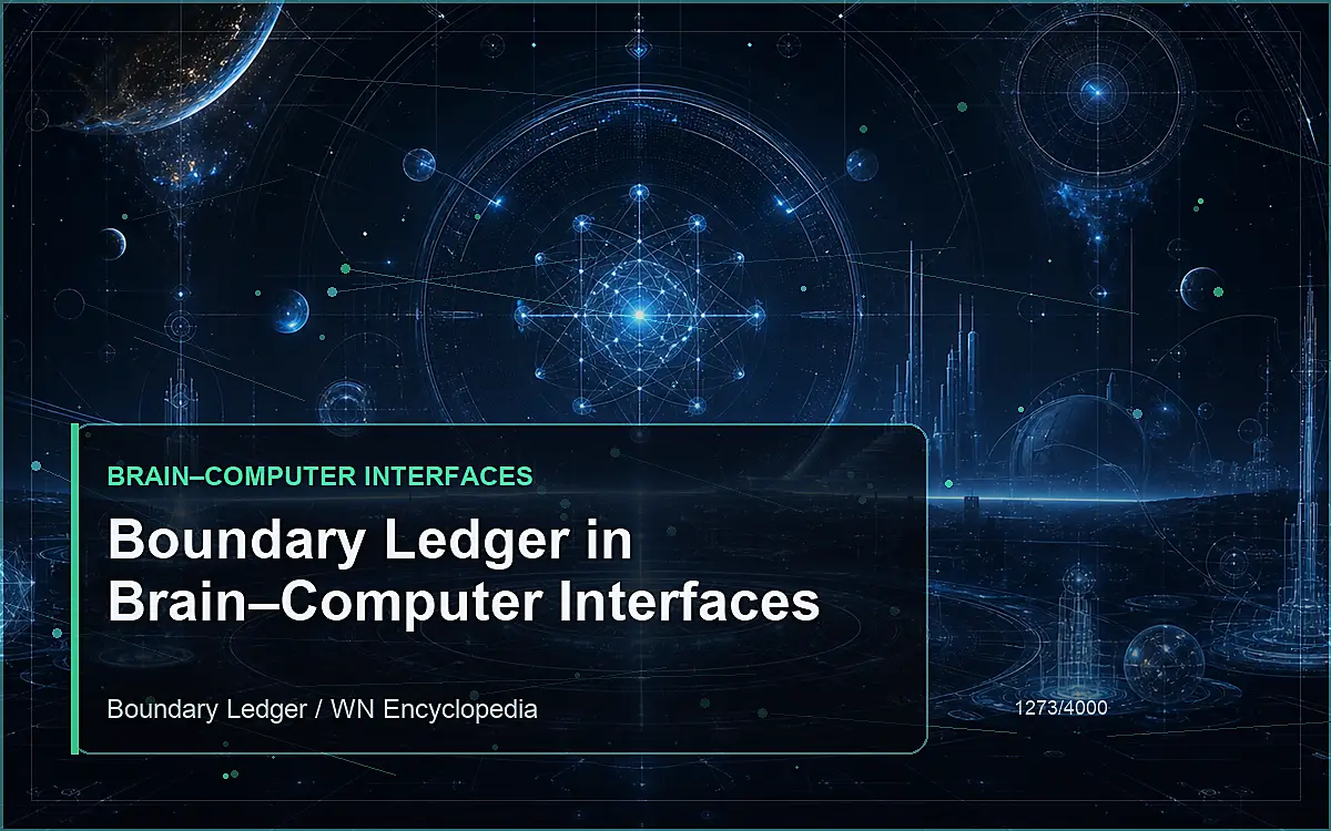 AI-generated encyclopedia reference image for Boundary Ledger in Brain–Computer Interfaces